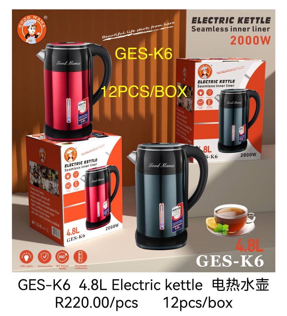 Electric Kettle 4.8L (GES-K6)