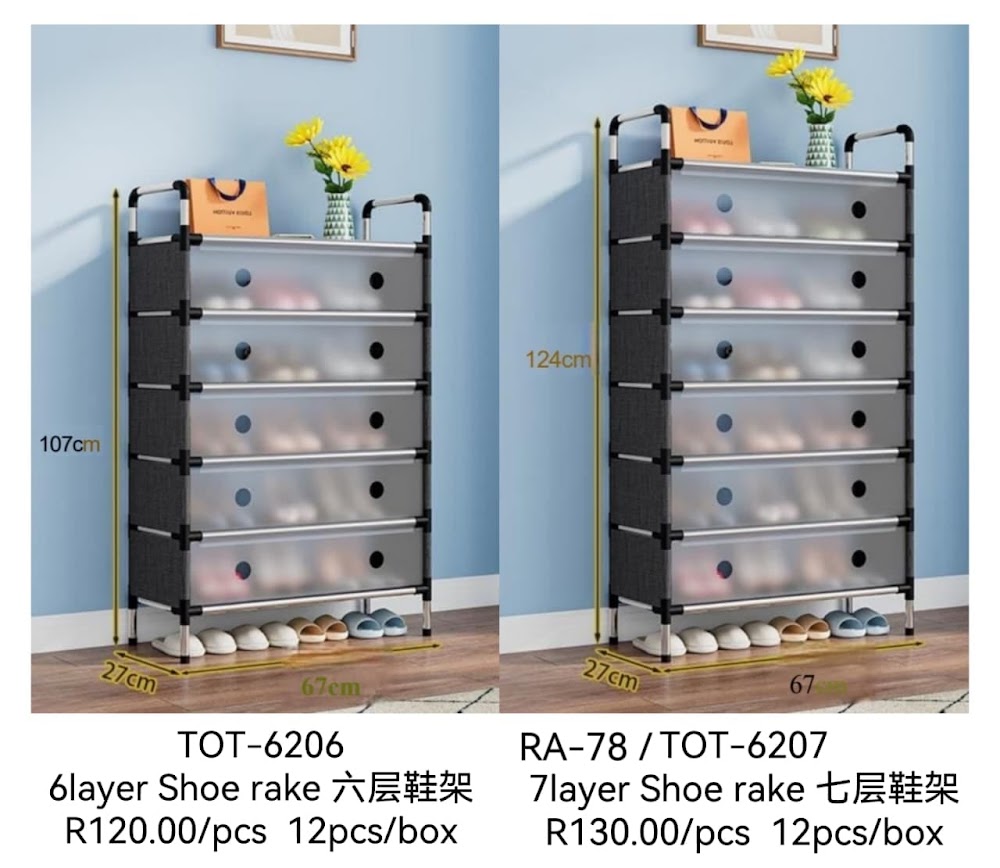 6-Layer Shoe Rake (TOT-6206)