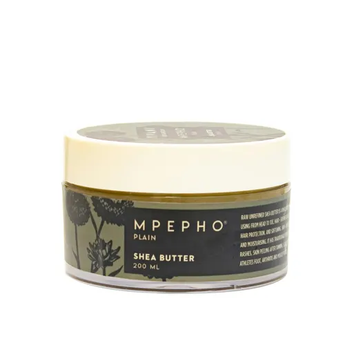 Mpepho Plain Shea Butter - 200ml