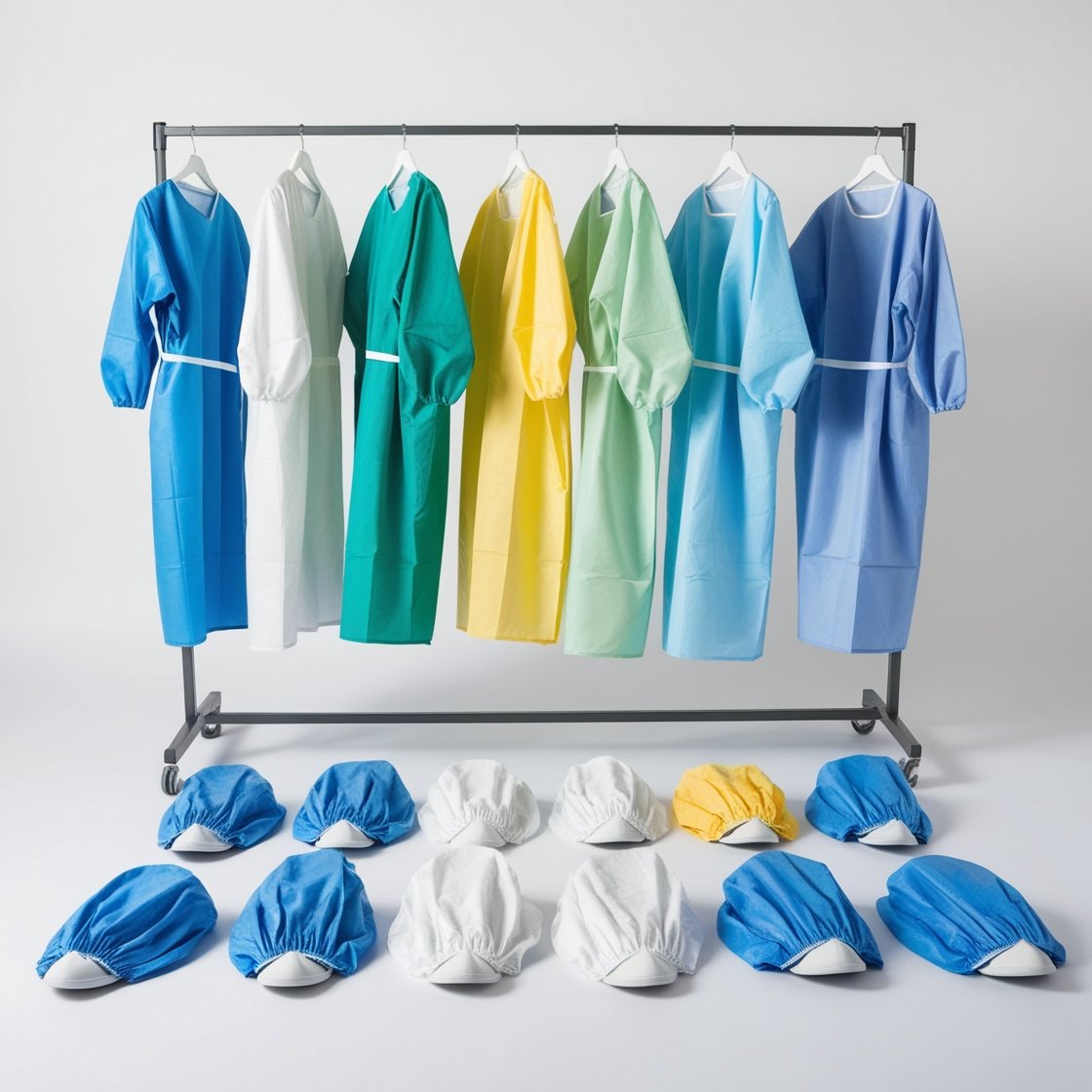 Reusable Gowns green