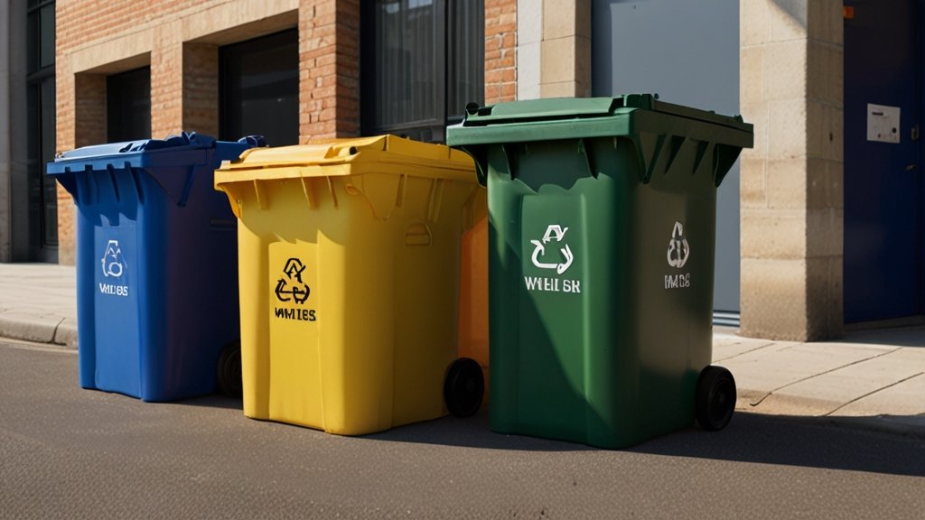 120 litre wheelie bin storage