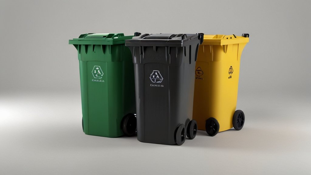 110 litre wheelie bin