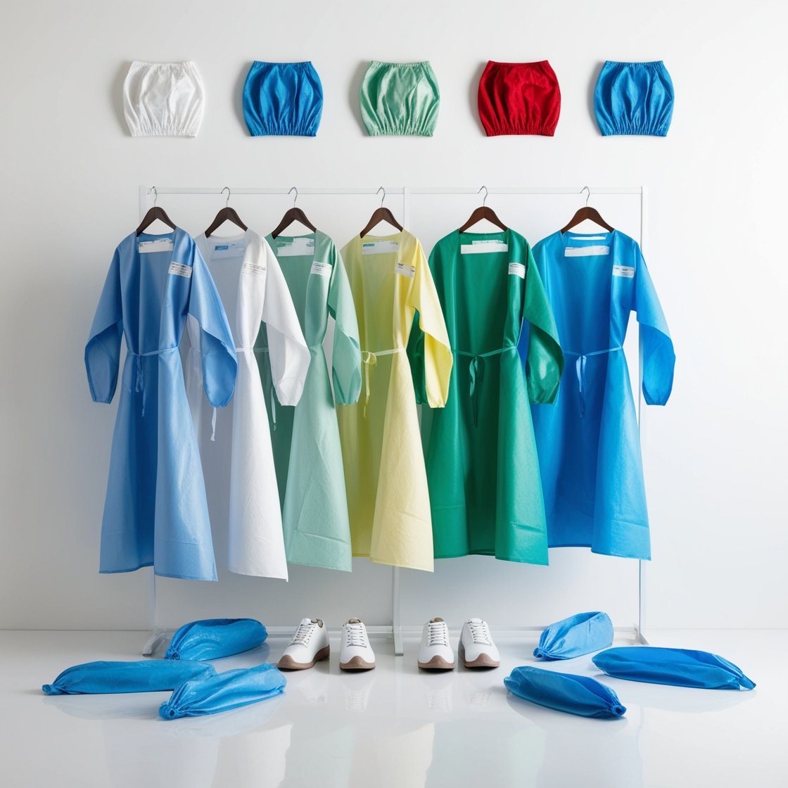 Reusable mop caps large