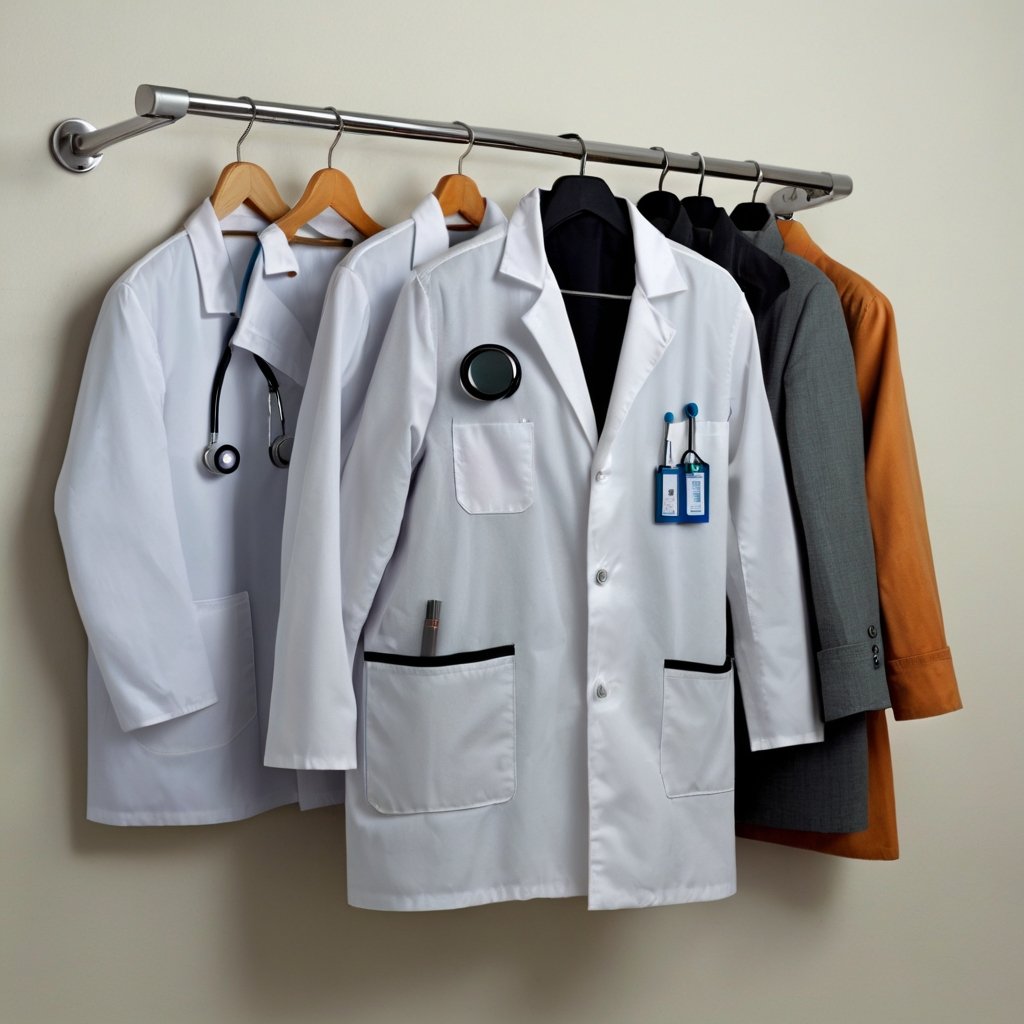 scientist in white coat