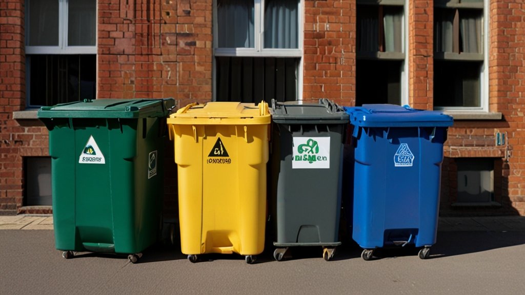 120 litre wheelie bin