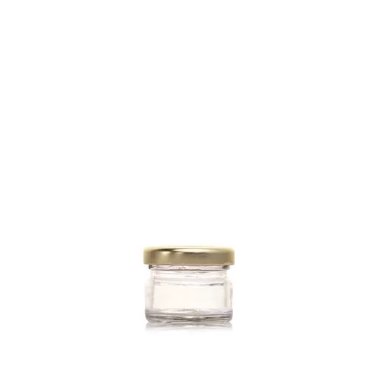 Consol Glass Jar 28ml With Lid Bulk 24 Units