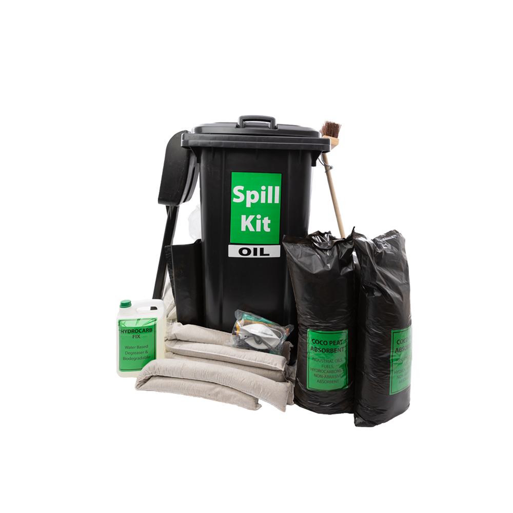240l Oil Wheelie Bin Spill Kit