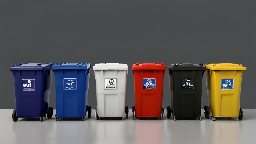 180 litre wheelie bin